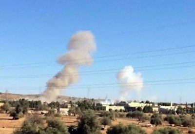 تمهيداً لاستعادتها.. غارات عنيفة للجيش الليبي على غريان