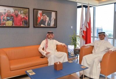 النصف يشيد بدعم شركة ابراهيم خليل كانو للحركة الرياضية