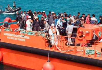  البحرية المغربية تنقذ عشرات المهاجرين في المتوسط