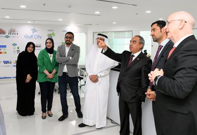 خلف: تنفيذ مجموعة من المبادرات الاستراتيجية لإدارة المخلفات المنزلية