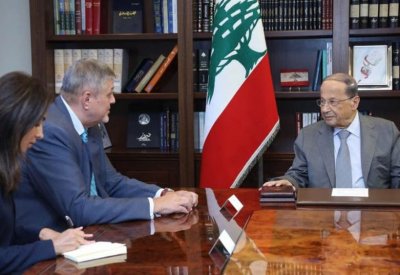 عون: نستغرب غياب الدعم الأممي لمطلبنا بعودة السوريين لبلدهم