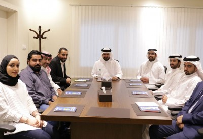 سمو الشيخ عيسى بن علي يستقبل لجنة المدربين باتحاد السلة