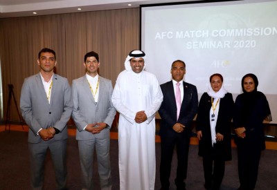 البوعينين يختتم الدورة الآسيوية لمراقبي المباريات
