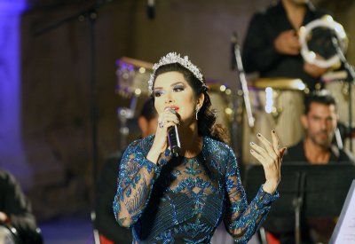 الفنانة زين عوض تشعل مسرح مهرجان جرش