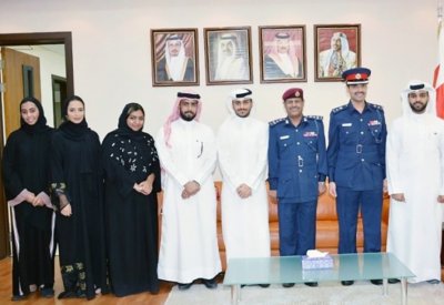 "شرطة الجنوبية": برنامج تدريبي للفريق الطلابي الخاص بالعيادة القانونية بجامعة البحرين‎