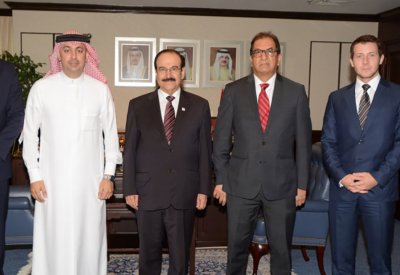 ميرزا يطلع على تقنيات شركة (Watergen) الروسية لتحلية المياه من رطوبة الهواء