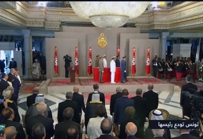 جنازة مهيبة للرئيس التونسي الباجي قايد السبسي