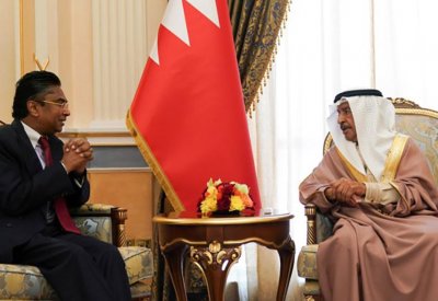 سمو رئيس الوزراء يستقبل سفير سريلانكا