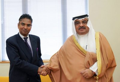 مستشار سمو رئيس الوزراء يستقبل السفير السيرلانكي