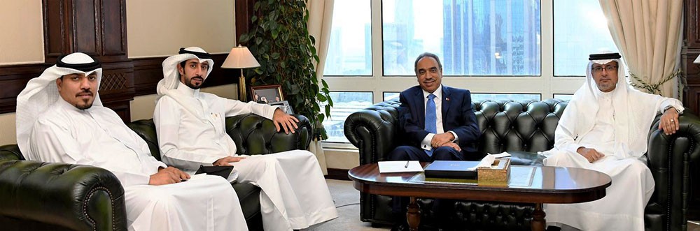 وزير الأشغال يستقبل النائب عمار قمبر والعضو البلدي السيد أحمد المقهوي 