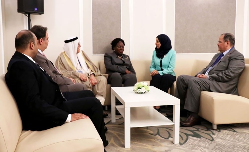رئيسة مجلس النواب تبحث مع رئيسة البرلمان الأوغندي التعاون البرلماني البحريني الأفريقي