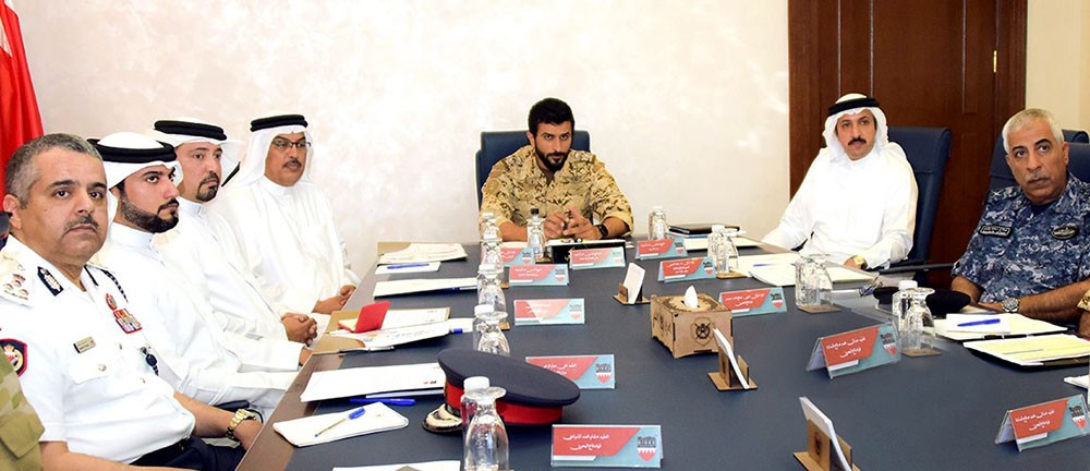 سمو قائد الحرس الملكي يترأس الاجتماع التنظيمي لمعرض ومؤتمر البحرين الدولي للدفاع 2019م