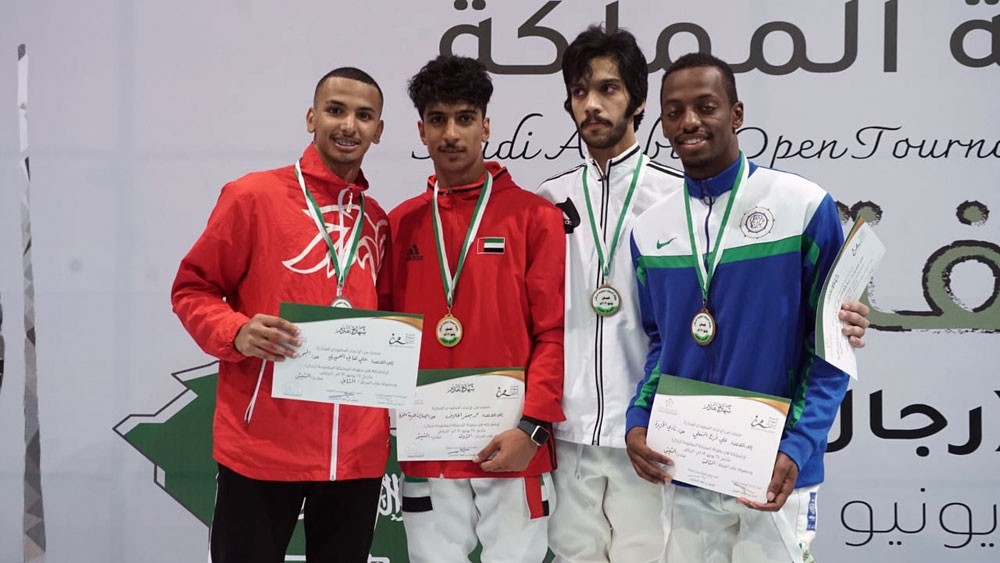 مشاركة بحرينية ضمن بطولة المملكة العربية السعودية للمبارزة
