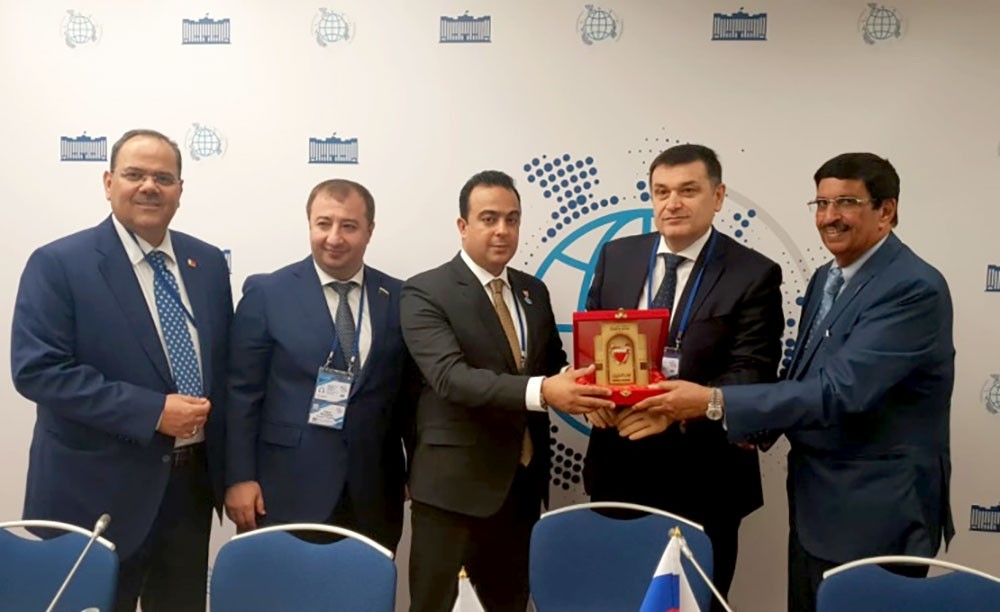 وفد مجلس الشورى يلتقي النائب الاول لرئيس الحزب الحاكم بروسيا الاتحادية