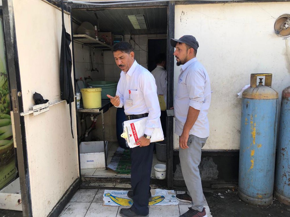 أمانة العاصمة تنفذ حملة تفتيشية على مطاعم سوق الجوهرة