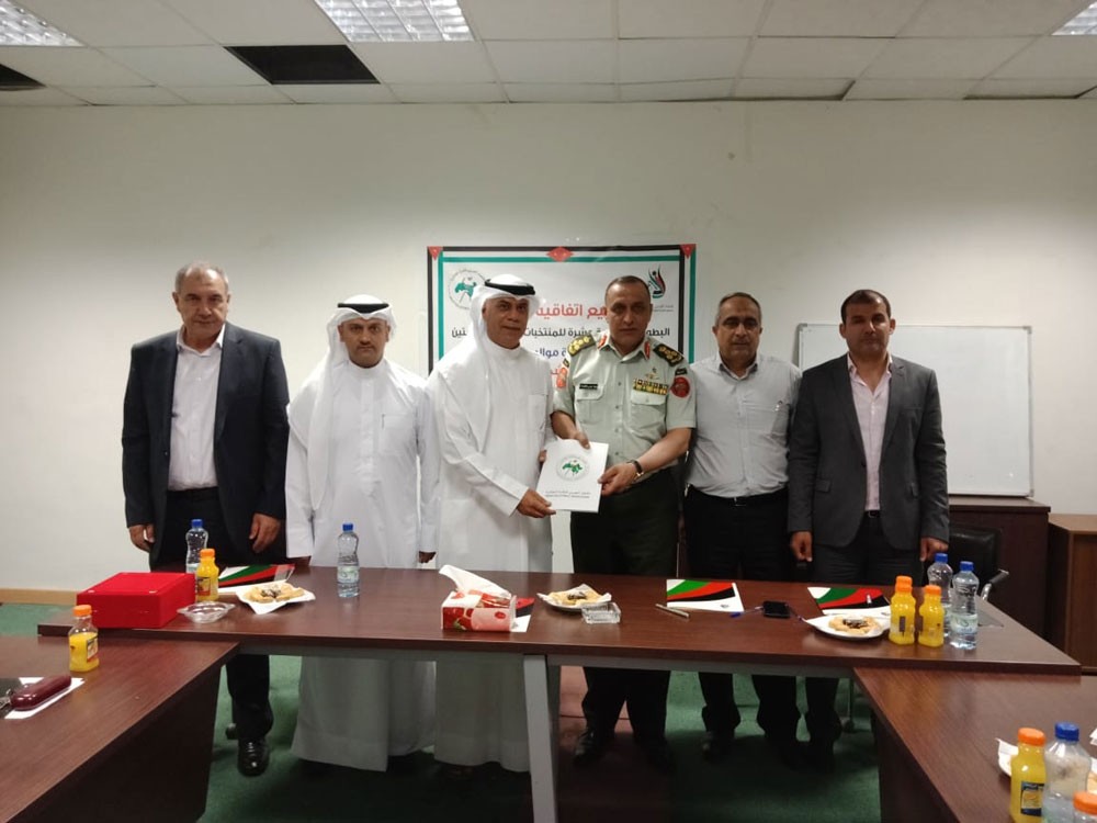 خلفان :واثقون من نجاح الأردن باستضافة البطولة العربية لناشئي الطائرة
