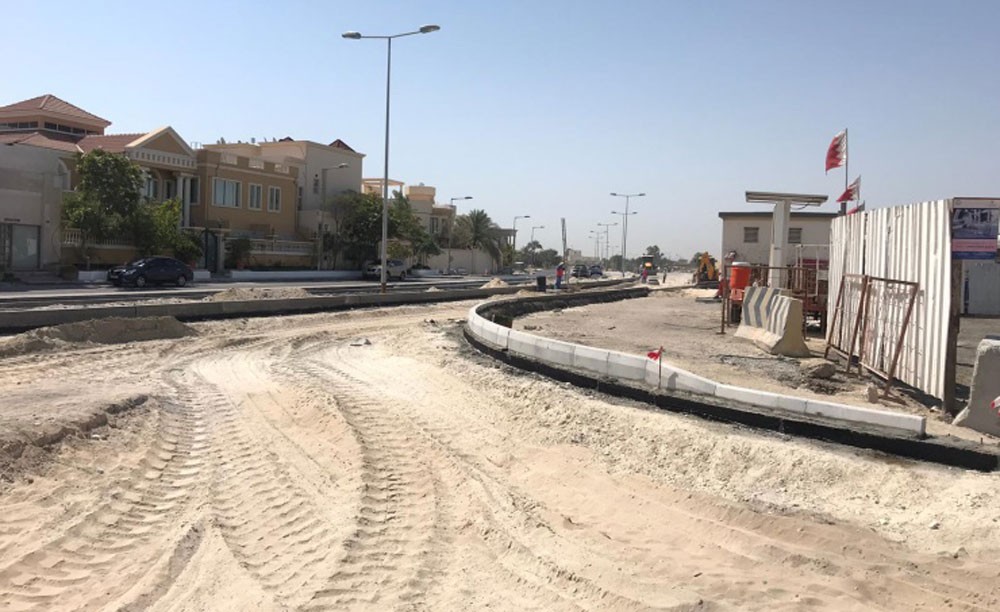 الأشغال: إنجاز 46% من مشروع تطوير شارع سار