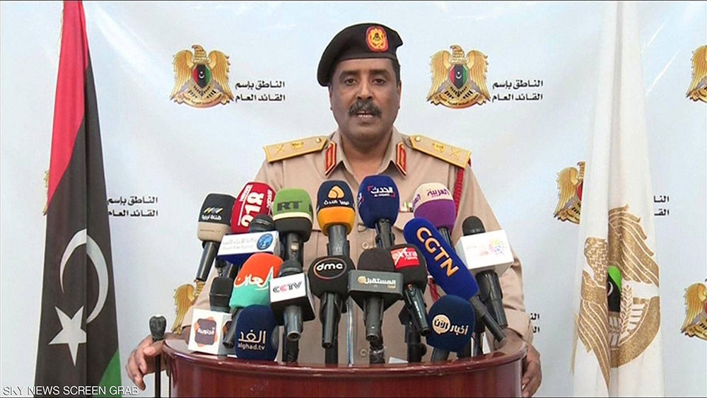  المسماري يكشف تفاصيل ضربة سلاح الجو الليبي في غريان