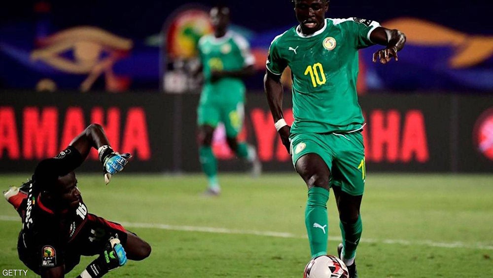  السنغال تنهي مغامرة بنين وتبلغ نصف نهائي أمم أفريقيا
