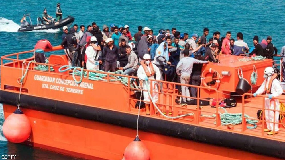  البحرية المغربية تنقذ عشرات المهاجرين في المتوسط