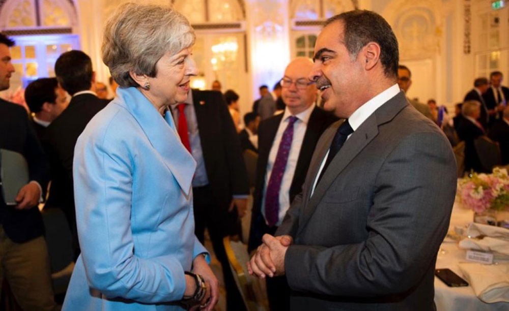 رئيسة وزراء المملكة المتحدة تشيد بعلاقات بلادها المتميزة مع البحرين