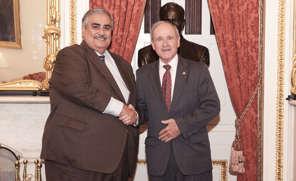 وزير الخارجية يجتمع مع رئيس لجنة شؤون العلاقات الخارجية بالشيوخ الأمريكي