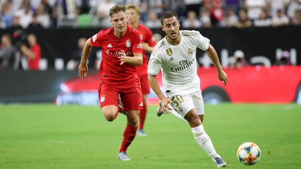 بايرن يهزم ريال مدريد في الظهور الأول لهازارد