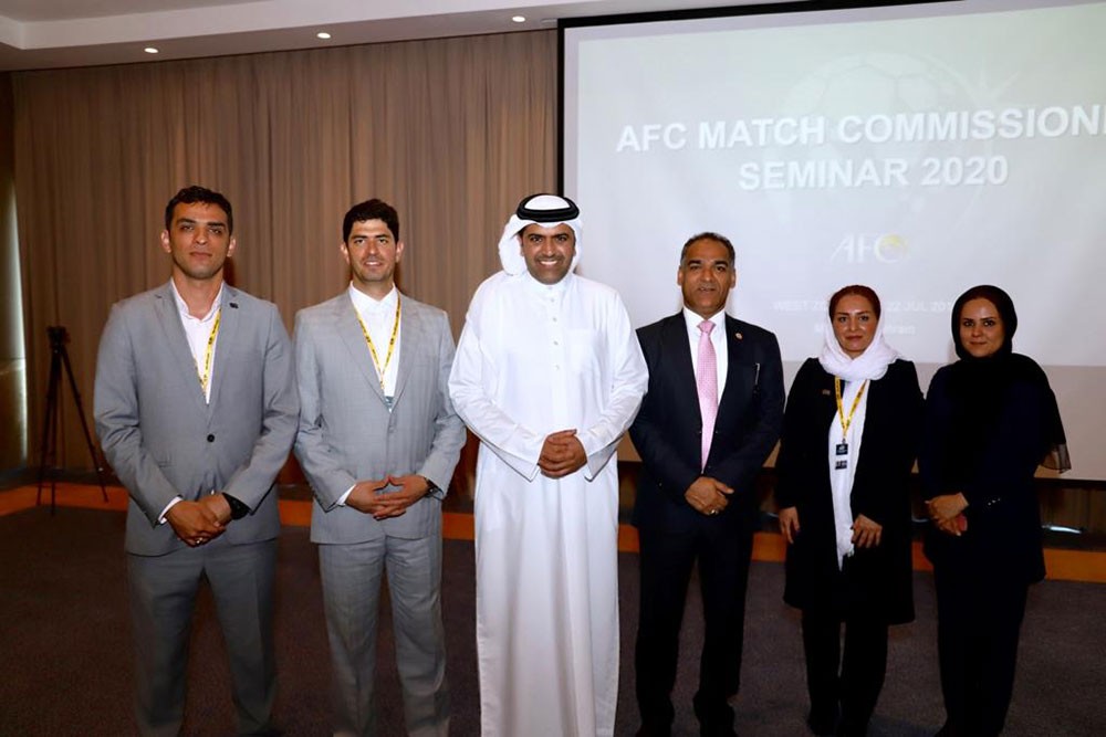 البوعينين يختتم الدورة الآسيوية لمراقبي المباريات