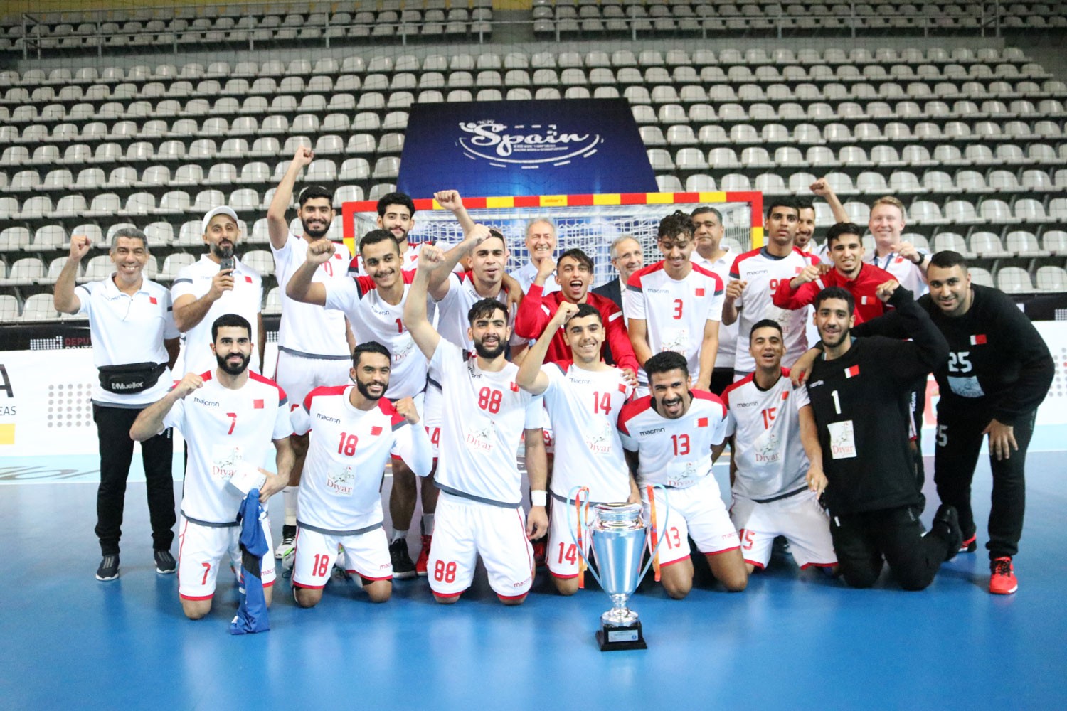منتخب الشباب يفوز بكأس رئيس الاتحاد الدولي لكرة اليد