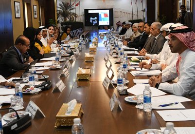 "تنفيذية توصيات مؤتمر التطلعات التشريعية" تلتقي مسؤولي 6 جهات رسمية