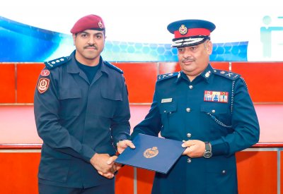 رئيس الأمن العام يشهد تخريج المشاركين في عدد من الدورات التدريبية 