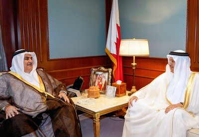 معالي وزير الخارجية يستقبل الأمين العام لمجلس التعاون لدول الخليج العربية