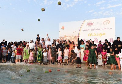المحافظة الشمالية تقيم مهرجان (الحية بية) على ساحل المالكية