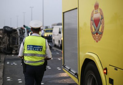 وفاة شخص آسيوي (55 عاماً) إثر اصطدام سيارة به