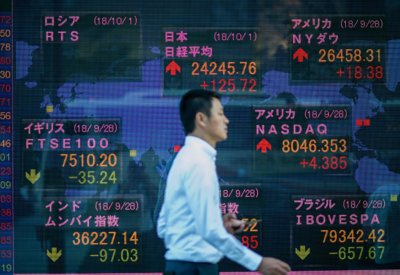 ارتفاع مؤشر نيكي 1.05 % في تعاملات بورصة طوكيو