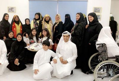 الكلمة الطيبة تزور مركز المحرق للرعاية الاجتماعية