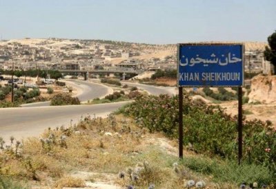  قوات النظام تدخل مدينة خان شيخون شمالي غرب سوريا