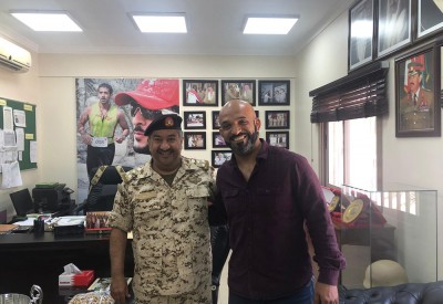 رئيس اتحاد الجودو يبحث مع مدير الاتحاد الرياضي العسكري سبل التعاون
