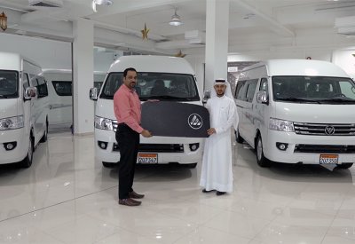 Foton Motor تسلم أسطولاً من سياراتها لشركة  عبدالله الدرازي 
