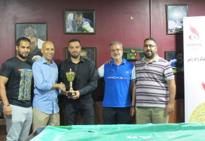 حبيب صباح بطل التصنيفية الثانية للسنوكر