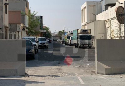 إزالة جزئية لحواجز أسمنية في دمستان وفتح "الكراجات"