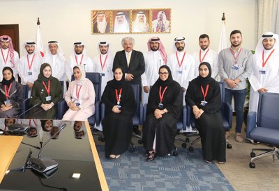 أ. د. حمزة يدعو أعضاء المجلس الطلابي لإعلاء قيمة الانتماء الوطني