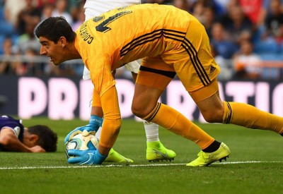  ريال مدريد يخسر نقطتين ثمينتين بسبب "نفق كورتوا" 