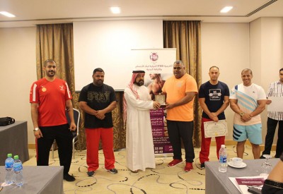 اتحاد رفع الأثقال ينظم الدورة الثامنة للياقة البدنية بنجاح كبير