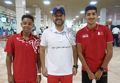 منتخب الترايثلون يغادر إلى لوزان للمشاركة في بطولة العالم