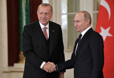 بوتين: اتفقت مع أردوغان على ضرورة بقاء سوريا موحدة