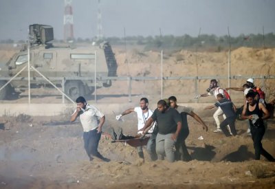 وفاة فلسطيني أصيب بنيران إسرائيلية على حدود غزة