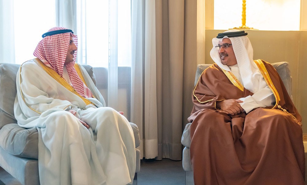 سمو ولي العهد: مواصلة البناء على الثوابت الراسخة للعلاقات البحرينية الكويتية