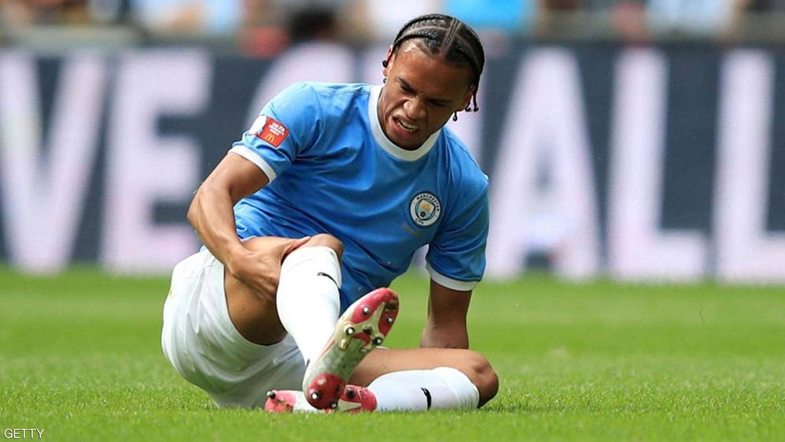  غوارديولا يعلن مدة غياب ساني عن الملاعب