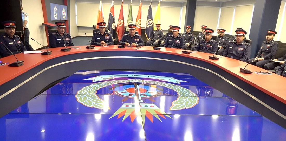رئيس الأمن العام يقوم بزيارة لقيادة خفر السواحل